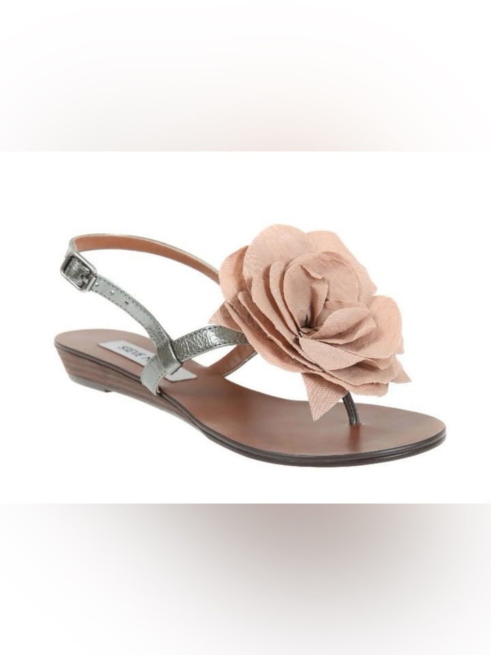 Steve Madden Luxe Celia Flower Sandal in Blush